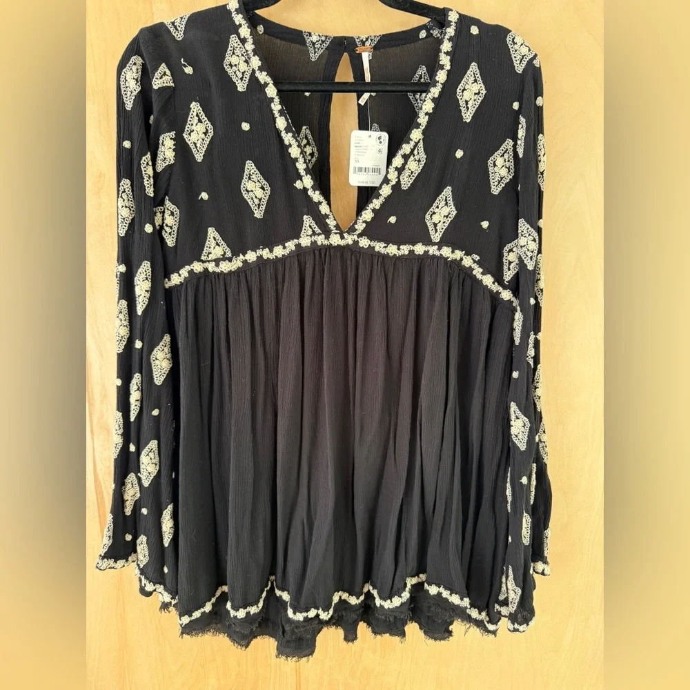 Free People Diamond Embroidered Tunic - Picture 9 of 14